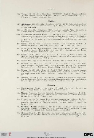 Graecia (Nr. 847-876)
