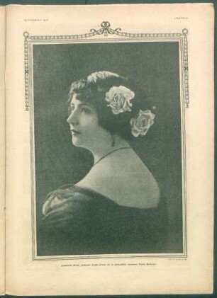 Consuelo Arím, primera dama joven de la compañía nacional Zurlo-Mancini.