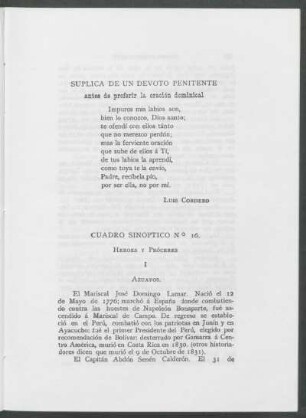 Suplica de un devoto penitente