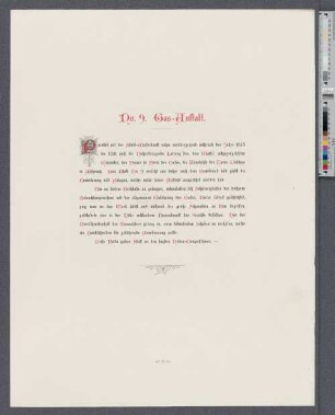 No. 9. Gas-Anstalt.