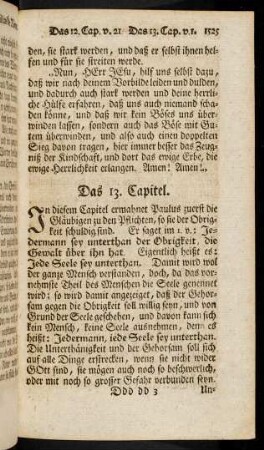 1525-1564, 13. Capitel