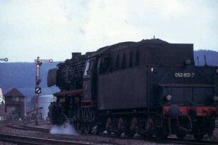 Rottweil Lok 052 613 Rangierfahrt Stw 2 Ausfahrsignale