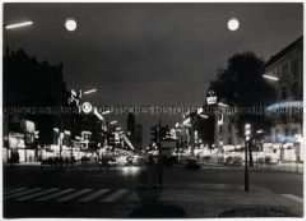 Berlin, Kurfürstendamm bei Nacht