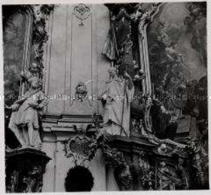 Ettal, Kloster, Seitenaltar, Heiliger Magnus