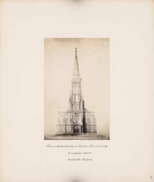 Himmelfahrtskirche am Humboldthain, Berlin-Wedding: Turmansicht