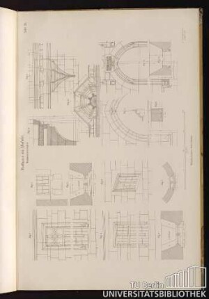 Tafel 25. Rathaus zu Alsfeld. Teilzeichnungen.