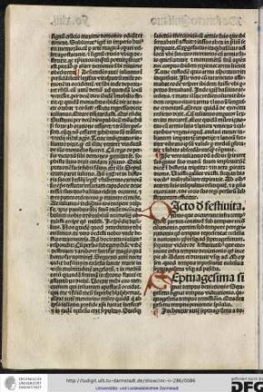 Septuagesima signat tempus deviationis, sexagesima signat tempus viduationis...
