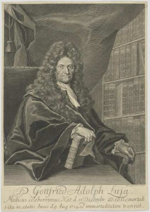 Bildnis des Gottfried Adolph Luja