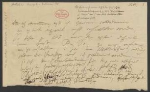 Brief an Anton Schindler : 03.1824
