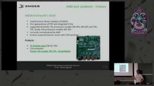 Status of AMD platforms in coreboot