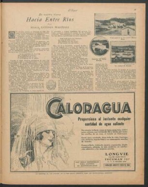 Hacia Entre Ríos : De nuestra tierra