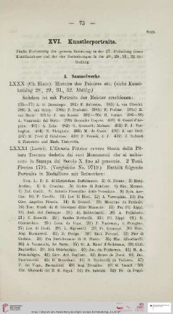XVI. Künstlerportraits (Nr. 3804 - 3812)