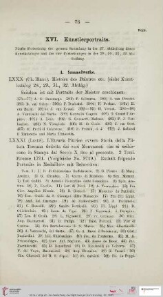 XVI. Künstlerportraits (Nr. 3804 - 3812)