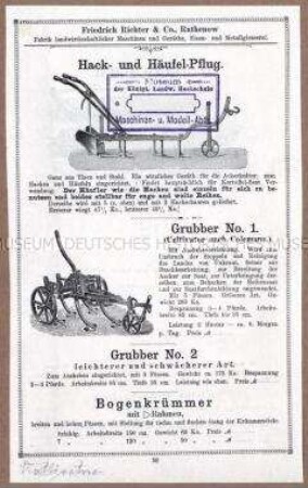 Pflug und Grubber