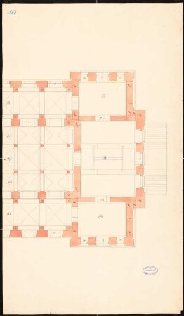 Städelsches Kunstinstitut, Frankfurt/Main 4. Projekt: Teilgrundriss EG