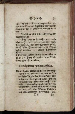 Vorzüglichere Privatgebäude