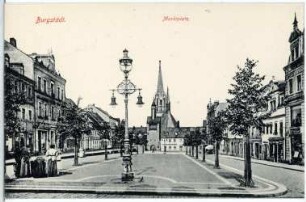 Burgstädt. Marktplatz