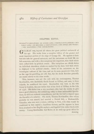 Chapter XXVIII. Gillray's caricatures on social life.