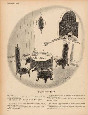 "Englische Orient-Politik"