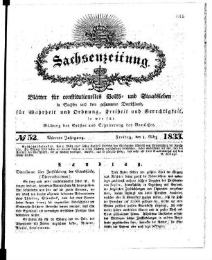 4.1833, März (Nr. 52-77)