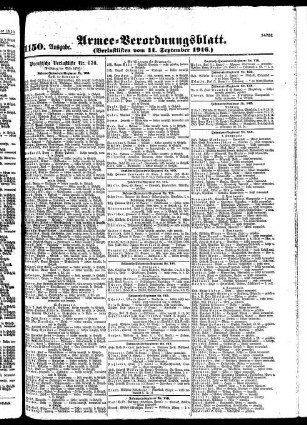 1150.Ausgabe. Montag, 11. September 1916