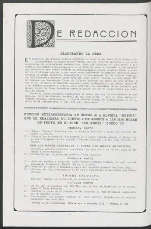 De redacción