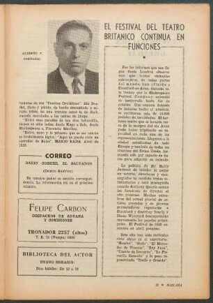 El festival del teatro británico continúa en funciones