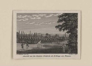 Blick auf Potsdam von Schloss Sanssouci
