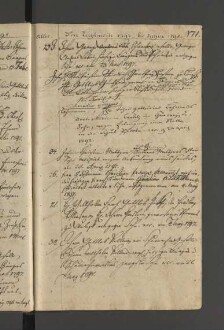 Bürgerbuch der Stadt Zeitz - 1701-1801