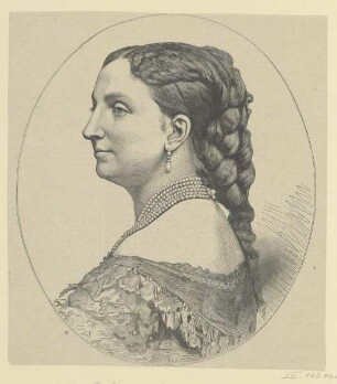 Bildnis der Alexandrine von Baden