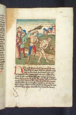 Der gefangene Dieb; (Kapiel II: Von dem Löwen und dem Ochsen)