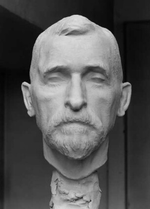 Tonmodell des Porträts von Heinrich Richard Hamann (1879-1961), Professor der Kunstgeschichte in Marburg