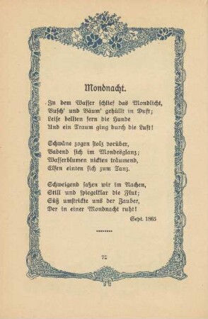 Mondnacht