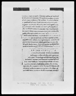 Paulusbriefe — Initiale P(aulus), Folio 53verso