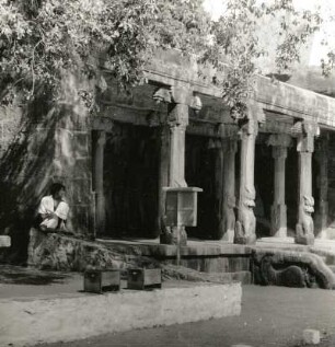 Mahabalipuram, Indien. Monolithtempel