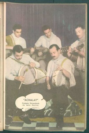 "Achalay", Conjunto Universitario de Arte Nativo - [Fotografía]