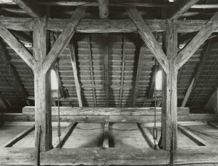 Radebeul. Berg- und Lusthaus Hoflößnitz (Sächsisches Weinbaumuseum Hoflößnitz; 1648-1650, E. Eckhardt). Dachgeschoß, Inneres