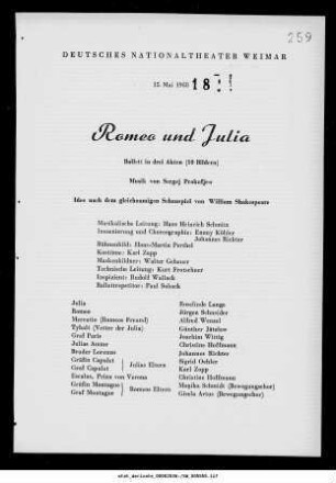 Romeo und Julia