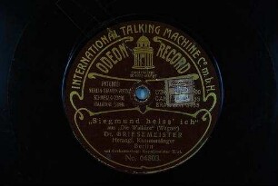 "Siegmund heiss' ich" : aus "Die Walküre" / (Wagner)