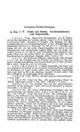 Literatur-Nachweisungen.