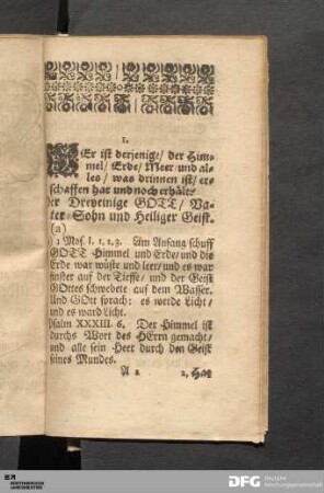 Ordnung des Heyls.