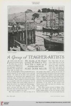 81.1925 = Nr. 340: A group of teacher-artists