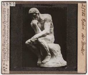 François-Auguste-René Rodin: Der Denker. Paris, Musée Rodin (Stoedtner-Nr. 25082)