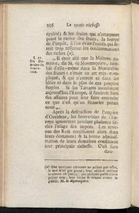 §. 11. Du Domaine du Souverain.