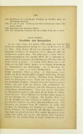 Zweiter Abschnitt. Konflikts- und Kriegsjahre