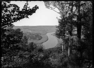 Weser in der Nähe von Porta Westfalica
