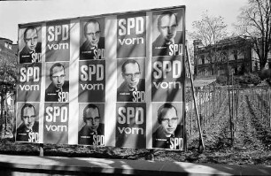 Freiburg: SPD-Plakat