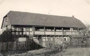 Fachwerkhaus in Malschwitz : Tykowany dom w Malešecach