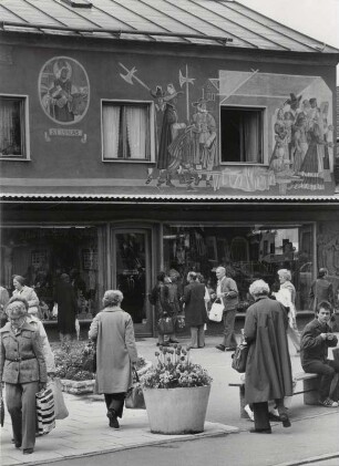 In den Straßen von Oberammergau
