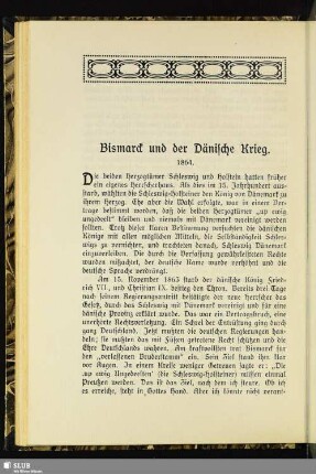 Bismarck und der Dänische Krieg : 1864